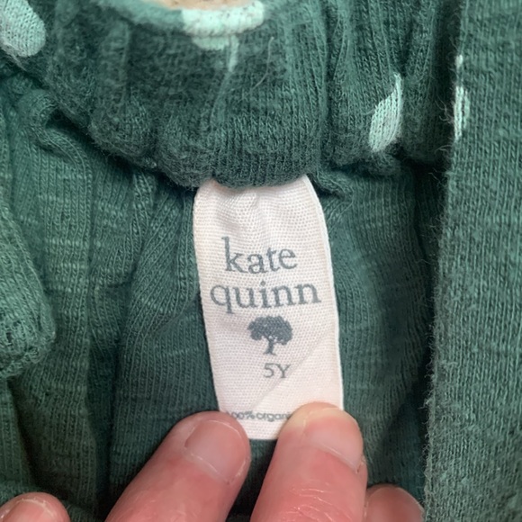 Perfect for Fall! 🍂 Kate Quinn EUC Soft Cotton Pointelle Suspender Skirt Size 5T - Picture 2 of 3